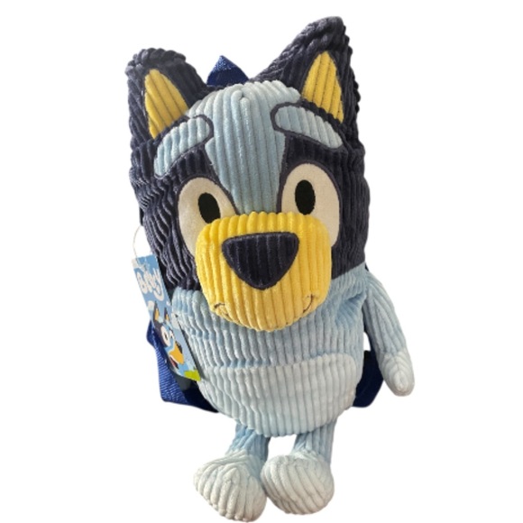 Bluey Corduroy Plush Backpack - Picture 1 of 3